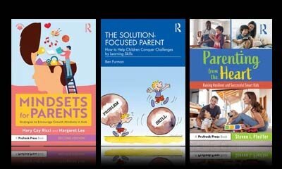 Several Parenting book covers